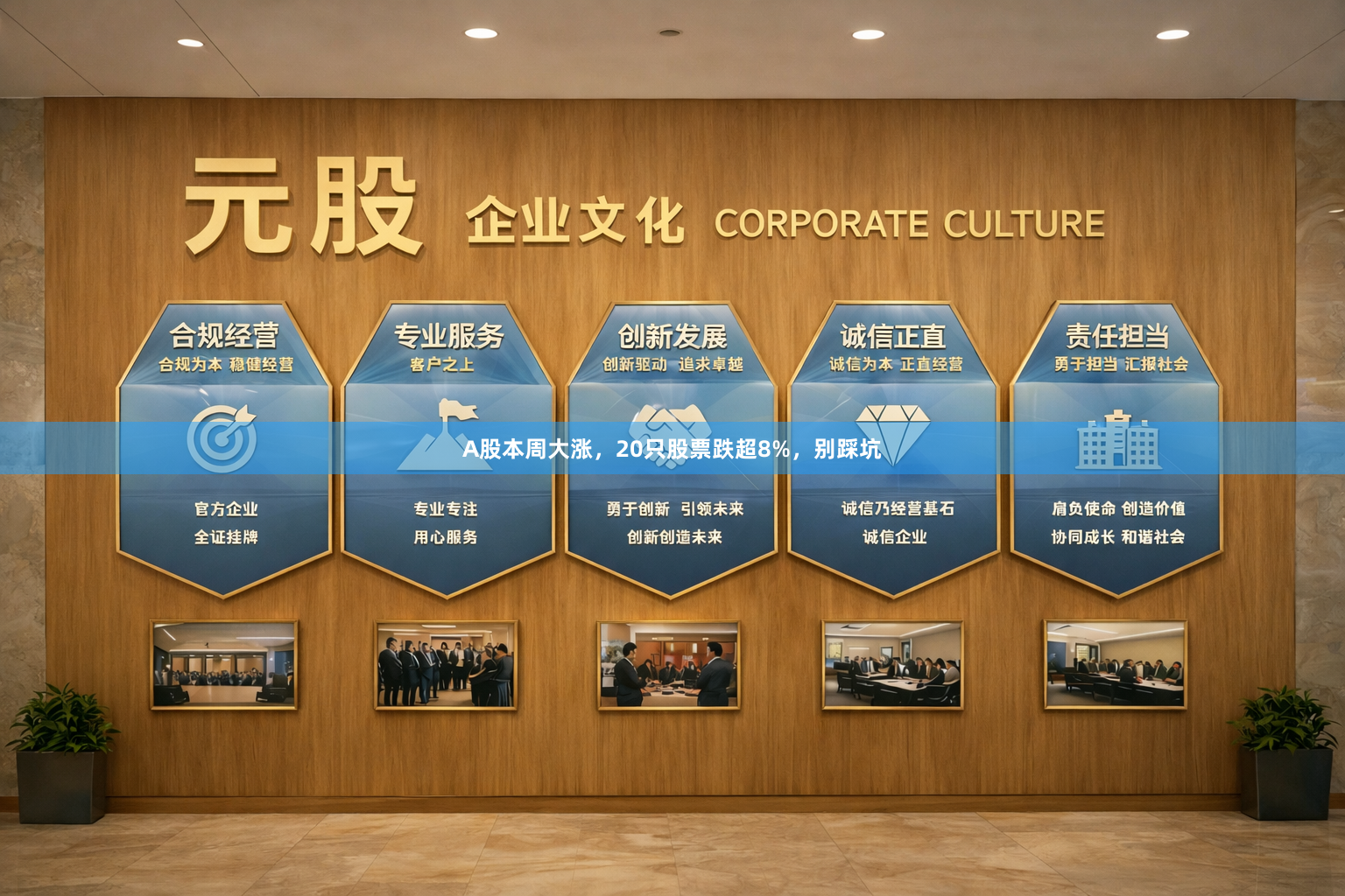 A股本周大涨，20只股票跌超8%，别踩坑