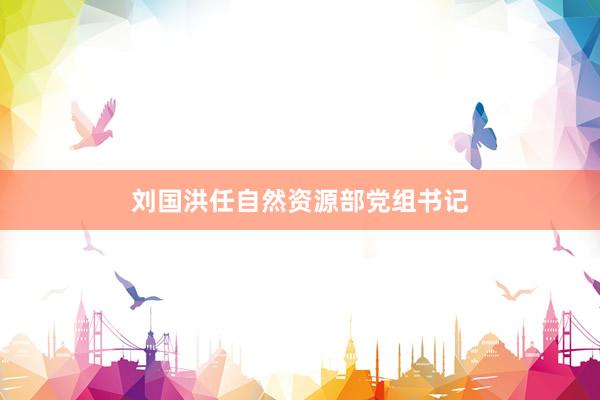 刘国洪任自然资源部党组书记